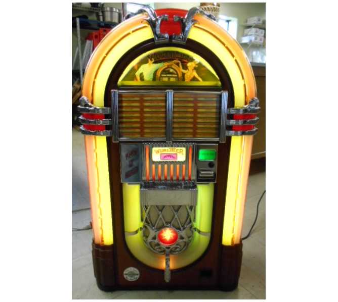 WURLITZER PRINCESS ECONOMY MINI 12 CD Compact Disc Jukebox for sale Radio & CD Player